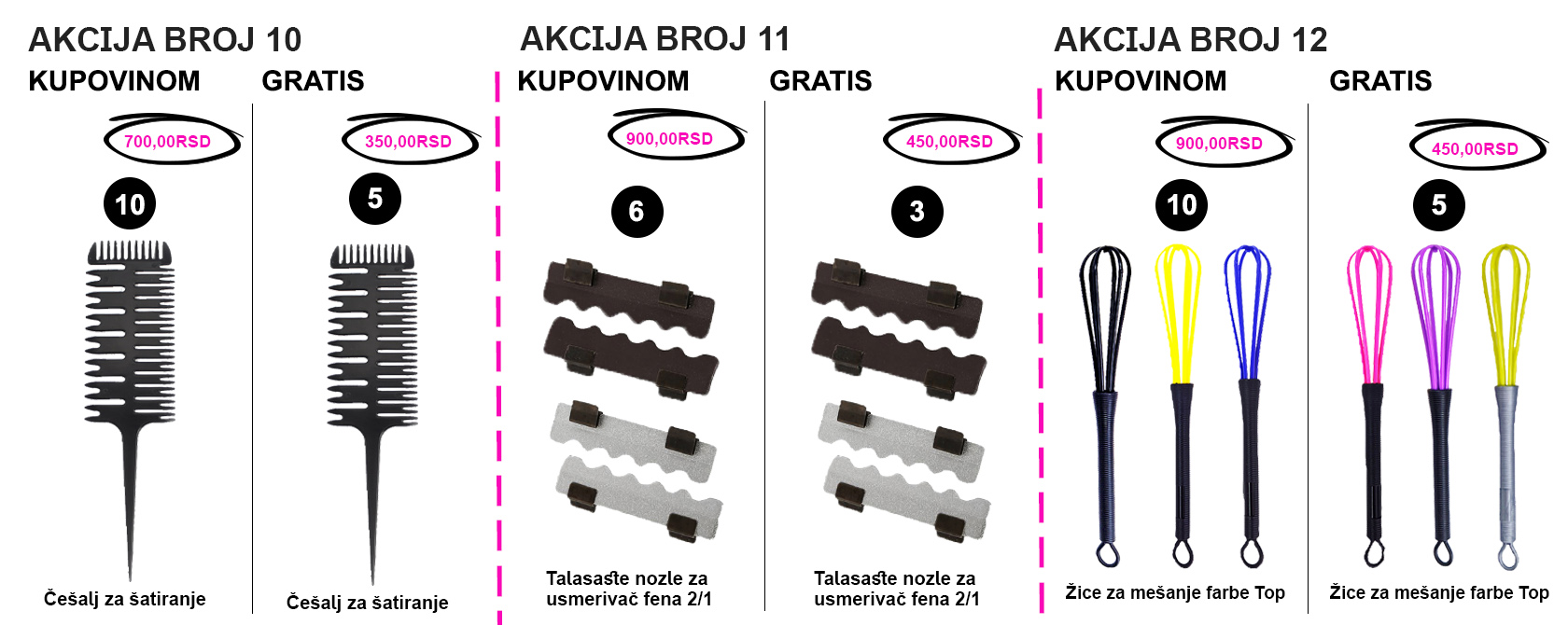 Akcija 10,11,12 Akcija 10,11,12