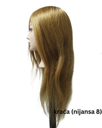 lutka (glava) za vežbanje kraća kosa 8