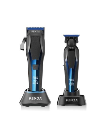 bežična mašinica i trimer za šišanje (set) FENDA FNDSACKSSET0004