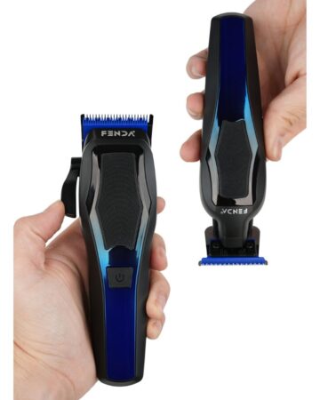 bežična mašinica i trimer za šišanje (set) FENDA FNDSACKSSET0004